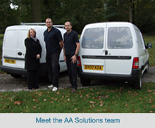 The AA Solutions team